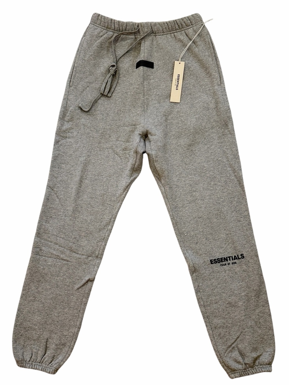 Essentials Dark Heather Oatmeal Sweatpants